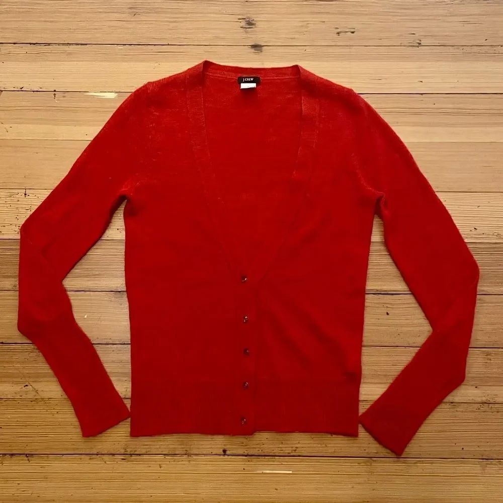 J. Crew Dulphine shimmer bling button cardigan. Size S.